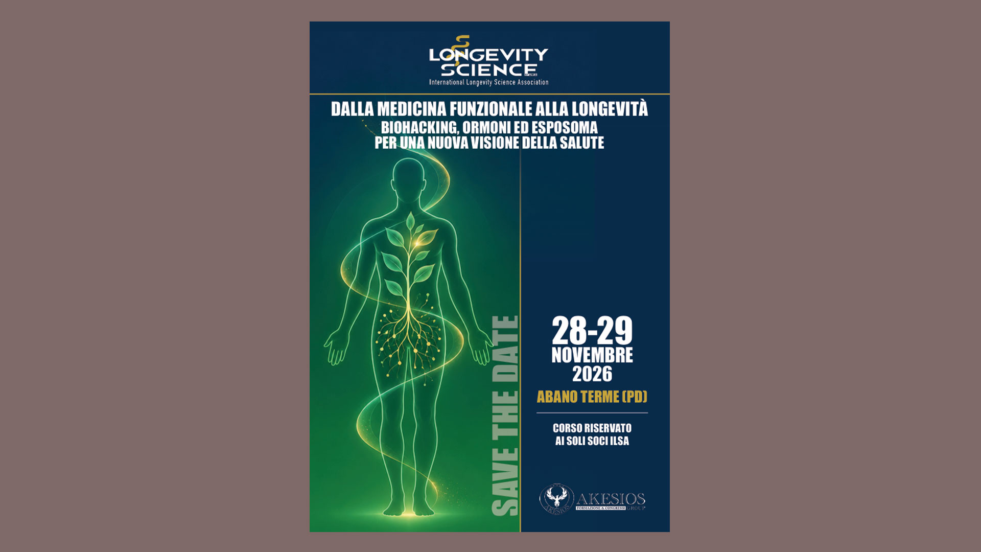 Workshop: dalla medicina funzionale alla longevità